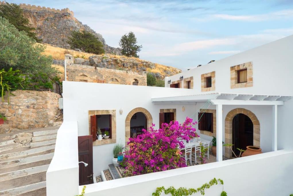 Villa Acropolis Lindos House Exterior foto