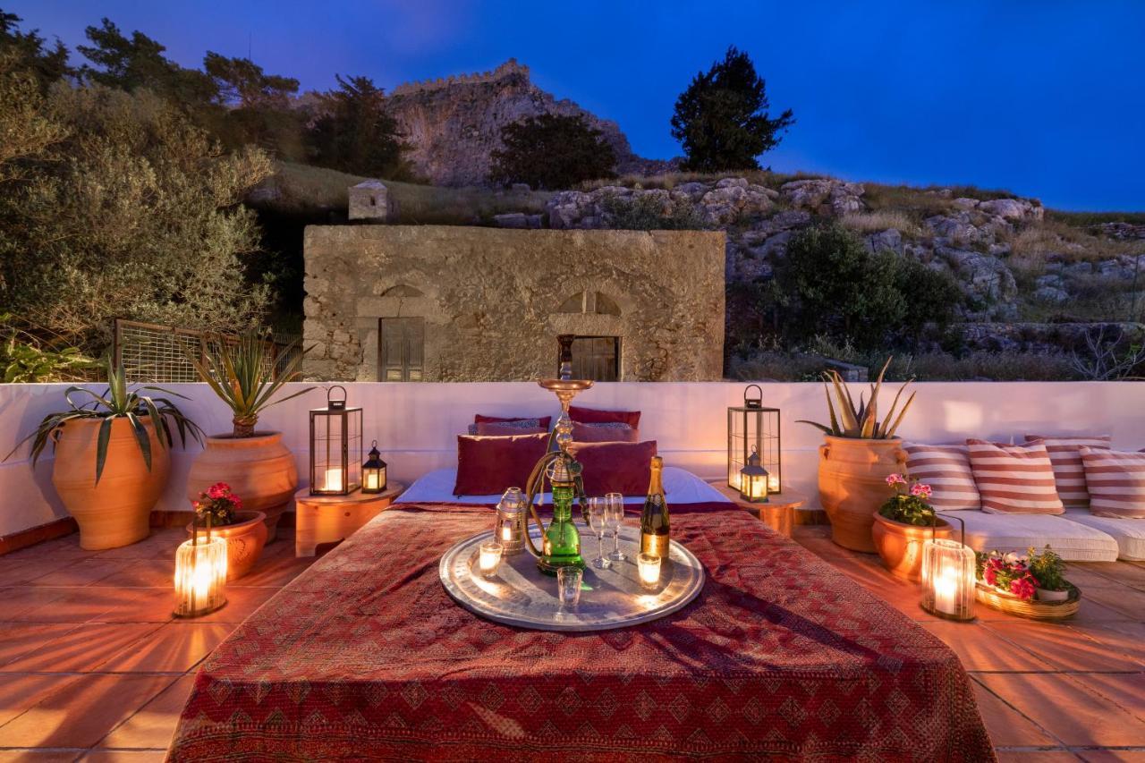Villa Acropolis Lindos House Exterior foto